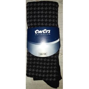 Ewers maillot in een pied de poule ruit maat 122/128