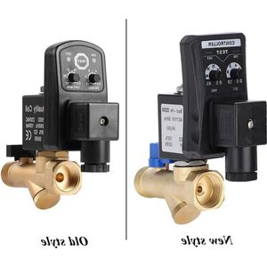 Automatische afvoerventiel G1/2 DN15 - Luchtcompressor condensaatbeheer - AC230V .