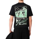 LACOSTE - T-shirt - Zwart - Korte Mouwen - Katoen
