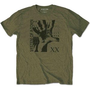 System Of A Down - Intoxicated Heren T-shirt - XL - Groen