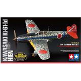 1:48 Tamiya 25424 IJA Kawasaki Ki-61-Id Hien Silver Plane Plastic Modelbouwpakket