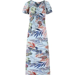Dames zomer jurk lang polyester one size