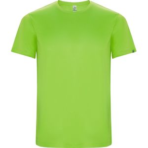 Limoen Groen unisex ECO CONTROL DRY sportshirt korte mouwen 'Imola' merk Roly maat XL