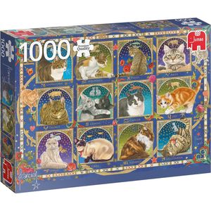 Jumbo Puzzel Horoscoop Katten (1000 stukjes)