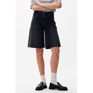 5-Pocket Jorts - Washed Black - 99% Katoen, 1% Elastaan - Relaxed Fit