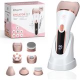 Beeperfect - 7 in 1 Epilator - Scheerapparaat - Oplaadbaar - Waterdicht - 7 Opzetstukken