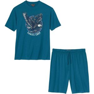 ATLAS FOR MEN - Katoenen zomerpyjama - Heren - Verkrijgbaar in grote maten - L