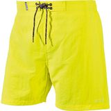 BECO zwemshorts unisex - binnenbroekje - elastische band - 1 zakje - neon geel - maat XL