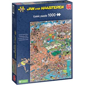 Jan van Haasteren - Zomerspelen Parijs - 1000 stukjes puzzel - Legpuzzel