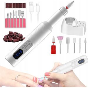 Elektrische Nagelvijl USB met LCD - 3 Snelheden