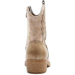 Smile Favorites® Meisjes Cowboylaarzen - Khaki - Imitatieleer, Suedine - Maat 31 -