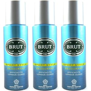 Brut Deodorant Spray Sport Style - Voordeelverpakking 3 stuks