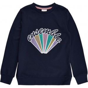 The New sweater meisjes - donkerblauw - Tnbrenda - maat 158/164