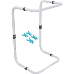 Allecto plus - Verstelbare voetdeken lifter met 4 klemmen voor patiëntenzorg - Benen enkels bed vangrails - Verbeterde mobiliteit