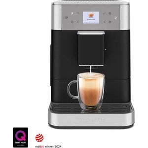 KitchenAid Volautomatische Espressomachine KF6 - koffiemachine met 15 receptopties, automatische melkopschuimer en snel opwarmtechnologie - Vulkaanzwart