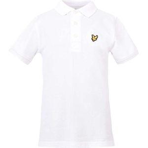 Lyle & Scott Classic Polo Shirt Polo's & T-shirts Jongens - Polo shirt - Wit - Maat 128/134