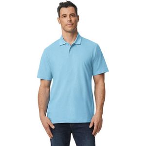 Gildan - Softstyle Piqué Polo - Light Blue maat M