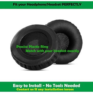 Professionele vervangende oorkussens voor hoofdtelefoon met geheugen schuim