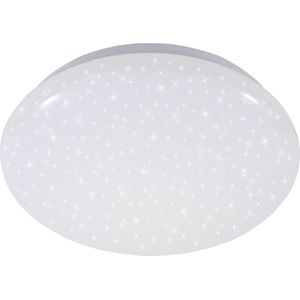 Briloner Leuchten CHILL Plafondlamp - 18W- Sterdecor - warm tot koud wit licht - Ø 39cm - Wit