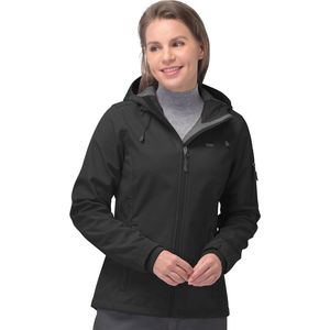 Dames Softshelljas 33,000ft - Waterdicht, Ademend en Warme Winterjas met Capuchon