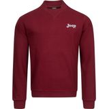 Jeep - Heren Bomber Sweatshirt - 100% Katoen - Comfortabel en Stijlvol