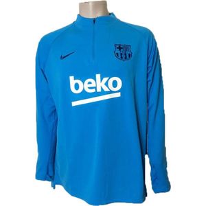 Nike FC Barcelona Dri-Fit Mens Homme Blauw - Maat XL