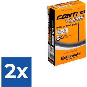 Continental Binnenband Race Light 28 Inch (18/25-622/630) Fv 42 Mm - Voordeelverpakking 2 stuks