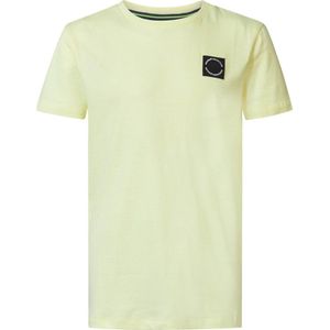Petrol Industries - Jongens Logo T-shirt Sunkissed - Geel - Maat 164