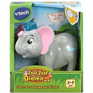 VTech Zoef Zoef Dieren - Owen de Ondeugende Olifant - Educatief Speelfiguur - Dieren Speelgoed - Cadeau - Kinderspeelgoed 1 Jaar tot 5 Jaar