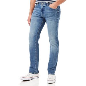 Lee Extreme Motion Straight Fit Tapered Jeans Blauw 44 / 34 Man