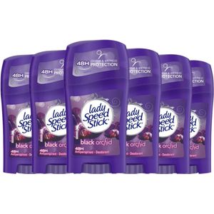 Lady Speed Stick Black Orchid Antiperspirant Deodorant Vrouw - 6 x 40g