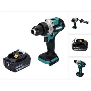 Makita DDF 486 M1 accuboormachine 18 V 130 Nm borstelloos + 1x oplaadbare accu 4.0 Ah - zonder oplader