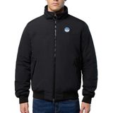 North Sails - Zwarte Polyamide Herenjas - Bomberjack
