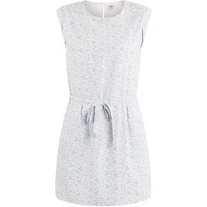 Mymo - Nolie - Jurk - Lichtblauw - Met Bloemenprint