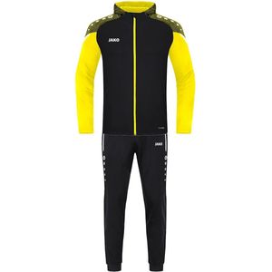 Jako Performance Trainingspak Polyester Met Capuchon Heren - Zwart / Zachtgeel | Maat: 3XL