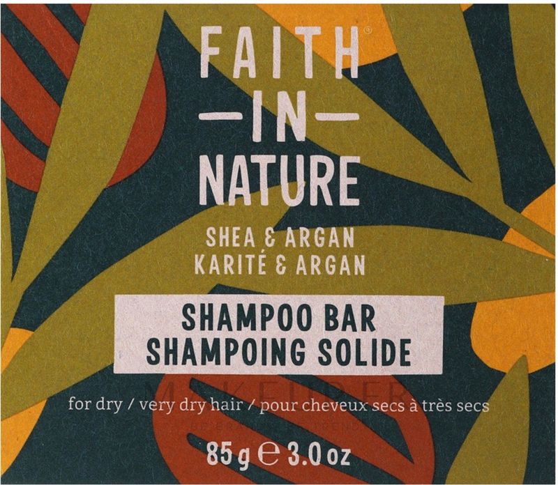 Faith in Nature - Shampoo Bar Shea & Argan