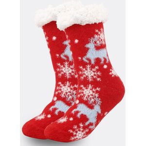 Winterwarme sokken - 24*11*26cm - Verdikte kerstsokken - Sokken voor heren en dames - Sokken tot halverwege de kuit voor thuis en slapen - Sokken - Voeg toe aan de kerstsfeer - Herfst- en winterbenodigdheden