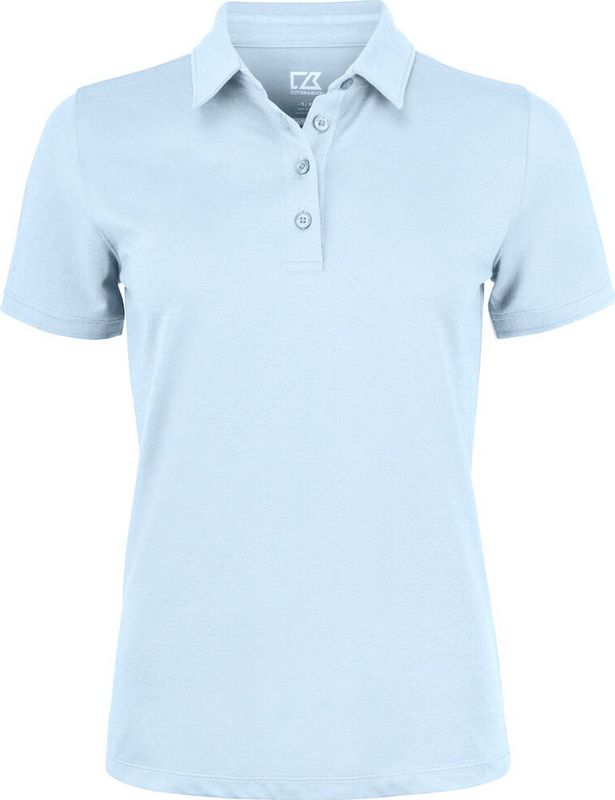 Cutter & Buck Oceanside Stretch Polo Dames Hemel-Blauw maat XS