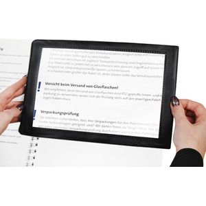 XXL Vergrootglas A4 – Leesloep – Handloep - Pagina loep - 3x Vergroting