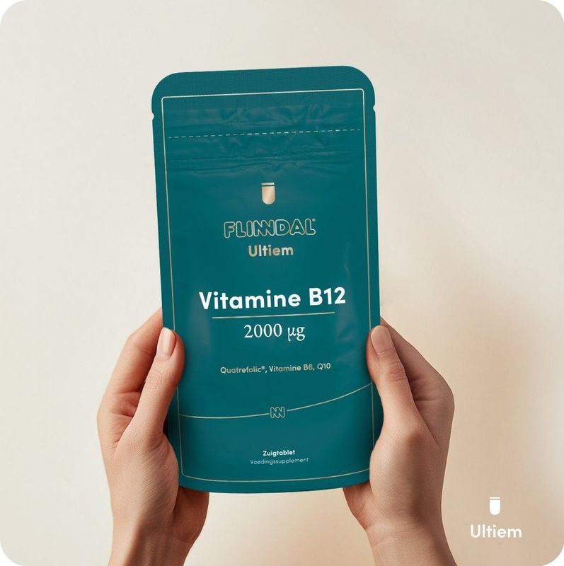 Flinndal - Vitamine B12 - 2000 µg - 90 Zuigtabletten
