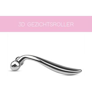 Exclusieve jade roller gezicht - Jade roller gezichtsmassage roller - Gezichtsmassage - Lichaamsmassage - Kaakroller - Massage - Massageroller - Gezichtsroller -  Lichaamsmassage - Face lift - 3D face lift