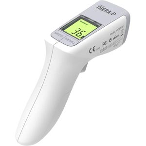 Infrarood Thermometer - Touchless Temperatuurmeting binnen 1-5 cm met Snelle Meting en Kleuren Alarm
