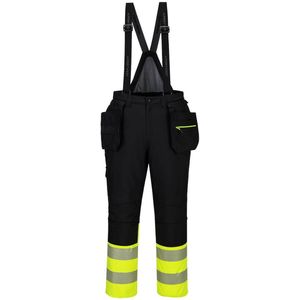 Portwest DX4 Hi-Vis Klasse 1 Winter Amerikaanse Overall DX437 - Geel/Zwart - XXL