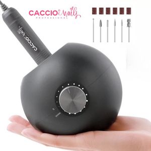 Elektrische Nagelfrees - Elektrische Nagelvijl - 35000 RPM - Grijs - Acrylnagels-Gelnagels-Manicure en Pedicure Handen en Voeten-Nagels-Nail Drill Machine-Inclusief 6 bitjes-6 schuurrolletjes-Nagelboormachine-Tafel manicure en pedicure