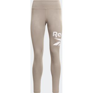 Reebok Sport Legging model BL Cotton Dames - Beige/Wit - Maat M