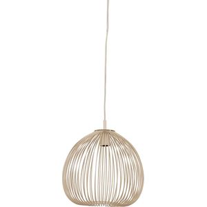 Light & Living Hanglamp Rilana - Beige - Ø34cm - Modern - Hanglampen Eetkamer, Slaapkamer, Woonkamer