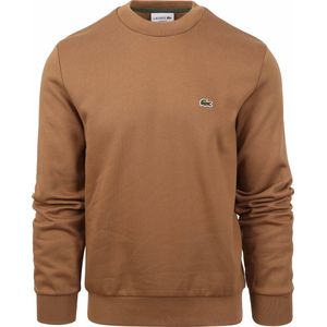 Lacoste - Sweater Bruin - Heren - Maat M - Regular-fit