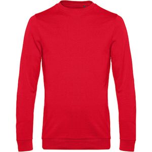 Sweater 'French Terry' B&C Collectie maat XS Rood