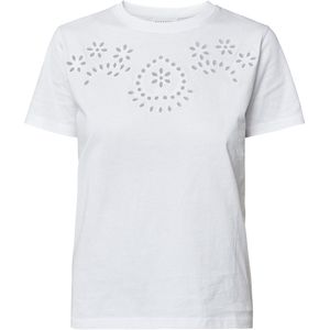 SISTERS POINT Hyla-ss - Dames T-shirt - White - Maat S