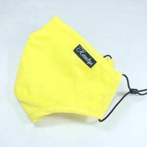 Korneliya FaceMask Geel - Mondmasker - Hygienemasker